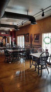 A row of beer taps