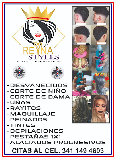 Reyna styles salón & barberia
