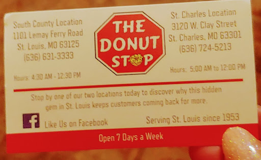 Donut Shop «The Donut Stop», reviews and photos, 3120 W Clay St, St Charles, MO 63301, USA