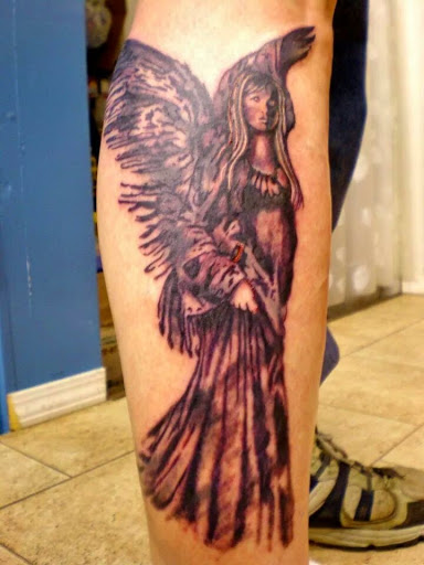 Explore tattoo thigh ideas, creative tattoo ideas in La Crosse, available at La Crosse Tattoo