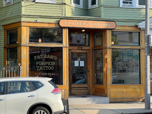 Explore small forearm tattoo ideas for men, creative tattoo ideas in Jamaica Plain, available at Fat Rams Pumpkin Tattoo