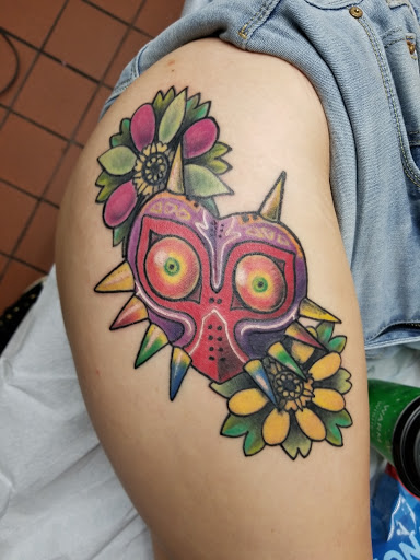 Explore scenery tattoo ideas, creative tattoo ideas in Saint Petersburg, available at Lucky You Tattoo