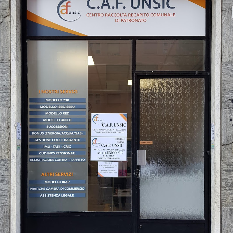 CAF Unsic - TO46 - PATRONATO centro recapito comunale -