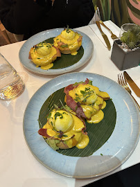 Œufs Bénédicte du Restaurant servant le petit-déjeuner Bon Bouquet Café à Paris - n°20