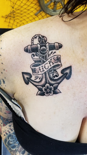 Explore tattoo faith ideas, creative tattoo ideas in Stockton, available at THE PIRATES LOUNGE TATTOO PARLOR