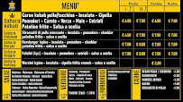 Menu du SAHARA KEBAB à Avellino