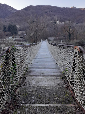 Passerelle de luzet à Thueyts