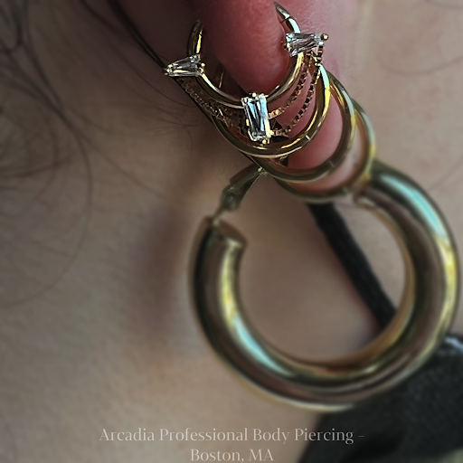 Explore small crow tattoo ideas, creative tattoo ideas in Boston, available at Arcadia Body Piercing