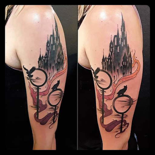 Explore tattoo.ideas men, creative tattoo ideas in Great Falls, available at Sparrows and Arrows Tattoo