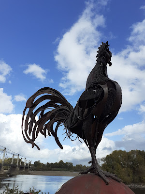 Le coq de Montjean sur Loire à Mauges-sur-Loire