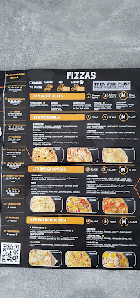 Pizzeria The Kruster Food ® à Ormoy - menu / carte