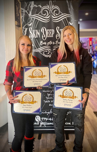 Explore first child tattoo ideas for dad, creative tattoo ideas in Roscoe, available at Skin Deep Studio Body Art & Beauty