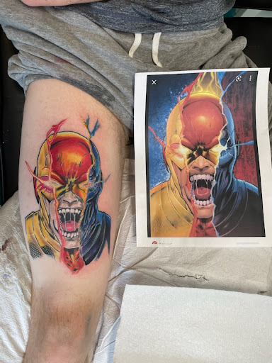 Explore marine corp tattoo ideas, creative tattoo ideas in Traverse City, available at Pinups & Needles