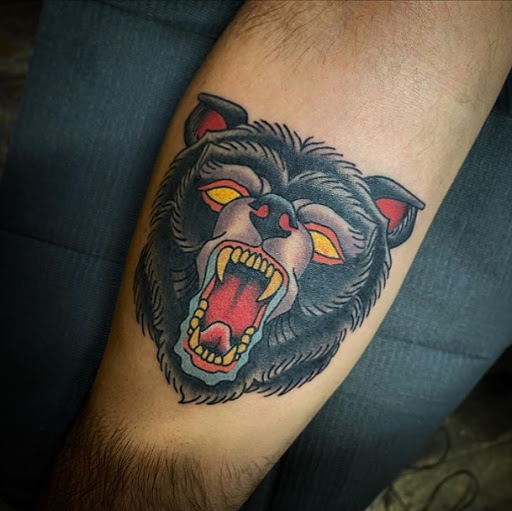 Explore life and death sleeve tattoo ideas, creative tattoo ideas in Wappingers Falls, available at Graceland Tattoo