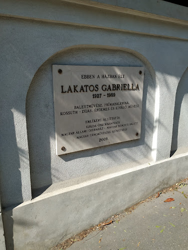 Lakatos Gabriella emléktábla