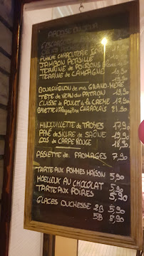 Restaurant français Le P'tit Bouchon Dijonnais à Dijon (la carte)