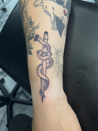 Explore tattoo ideas for capricorn, creative tattoo ideas in Rowlett, available at Sinners Tattoo Studio and Supply