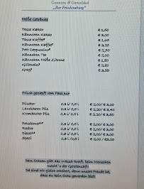 Gaststätte ,,Zur Friedensburg à Cottbus carte