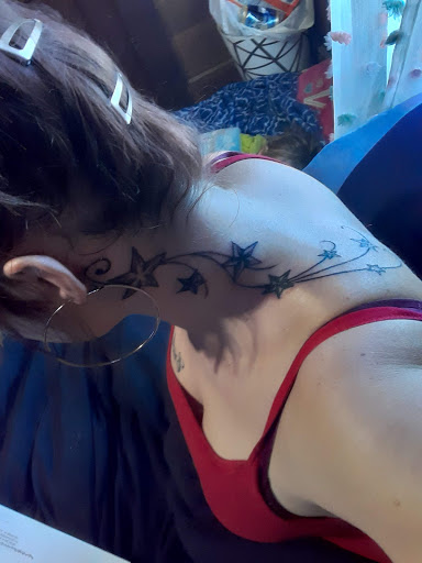 Explore halloweentown tattoo ideas, creative tattoo ideas in Cookeville, available at Roustabout Tattoo And Body Piercing