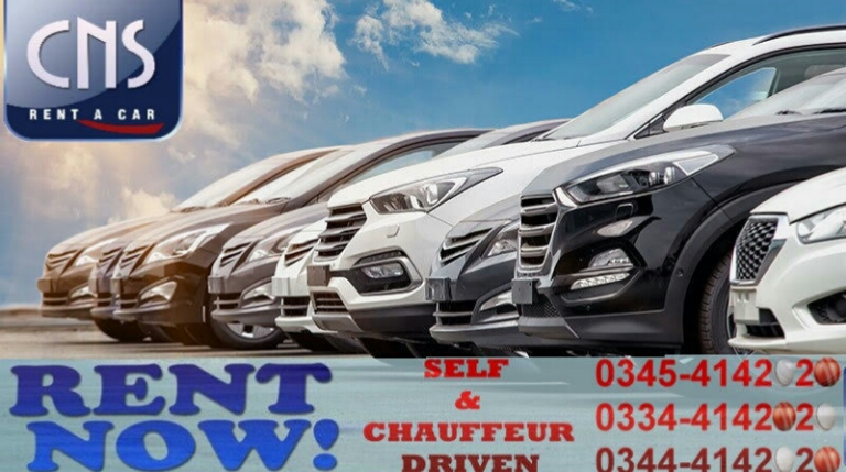 CNS Rent a Car Lahore - Gulberg