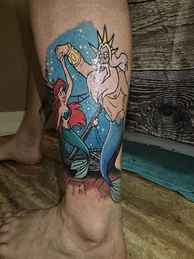 Explore panda tattoo ideas, creative tattoo ideas in College Station, available at The Ineffable Tattoo Experience