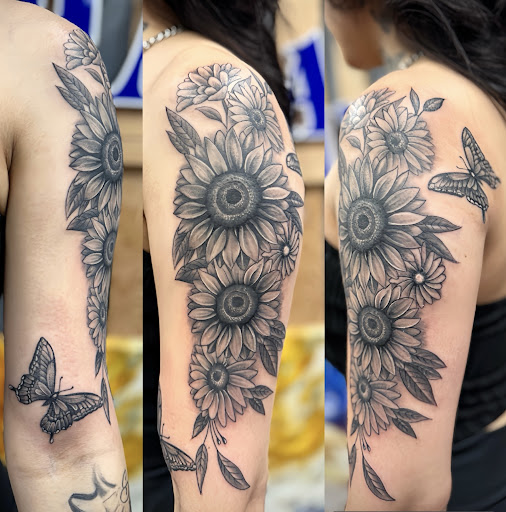 Explore tattoo ideas for grandchildren names, creative tattoo ideas in Seattle, available at Dragon Tattoo