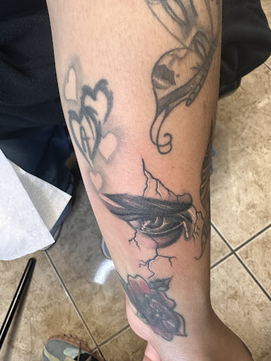 Explore i love you to the moon and back tattoo ideas, creative tattoo ideas in Atlanta, available at Gold Fish Tattoo And Body Piercing