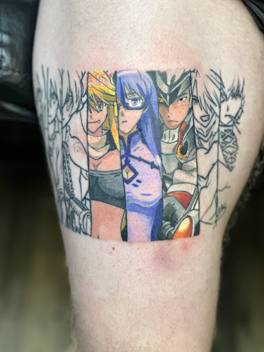 Explore tattoo ideas inside bicep, creative tattoo ideas in Goose Creek, available at Red Kirin Tattoo