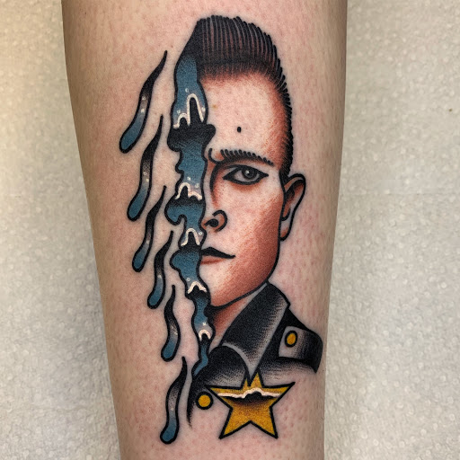 Explore travis scott tattoo idea, creative tattoo ideas in Detroit, available at Electric Park Tattoo