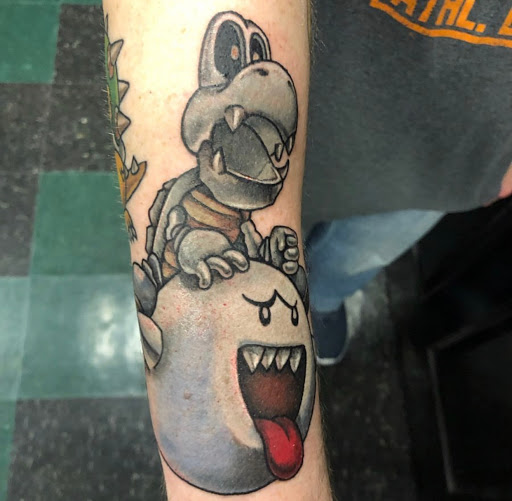 Explore 3 sons tattoo ideas for dad, creative tattoo ideas in Chattanooga, available at Standard Ink Tattoo Co