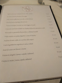 Restaurant italien Segreto Del Sorriso à Vigevano (la carte)
