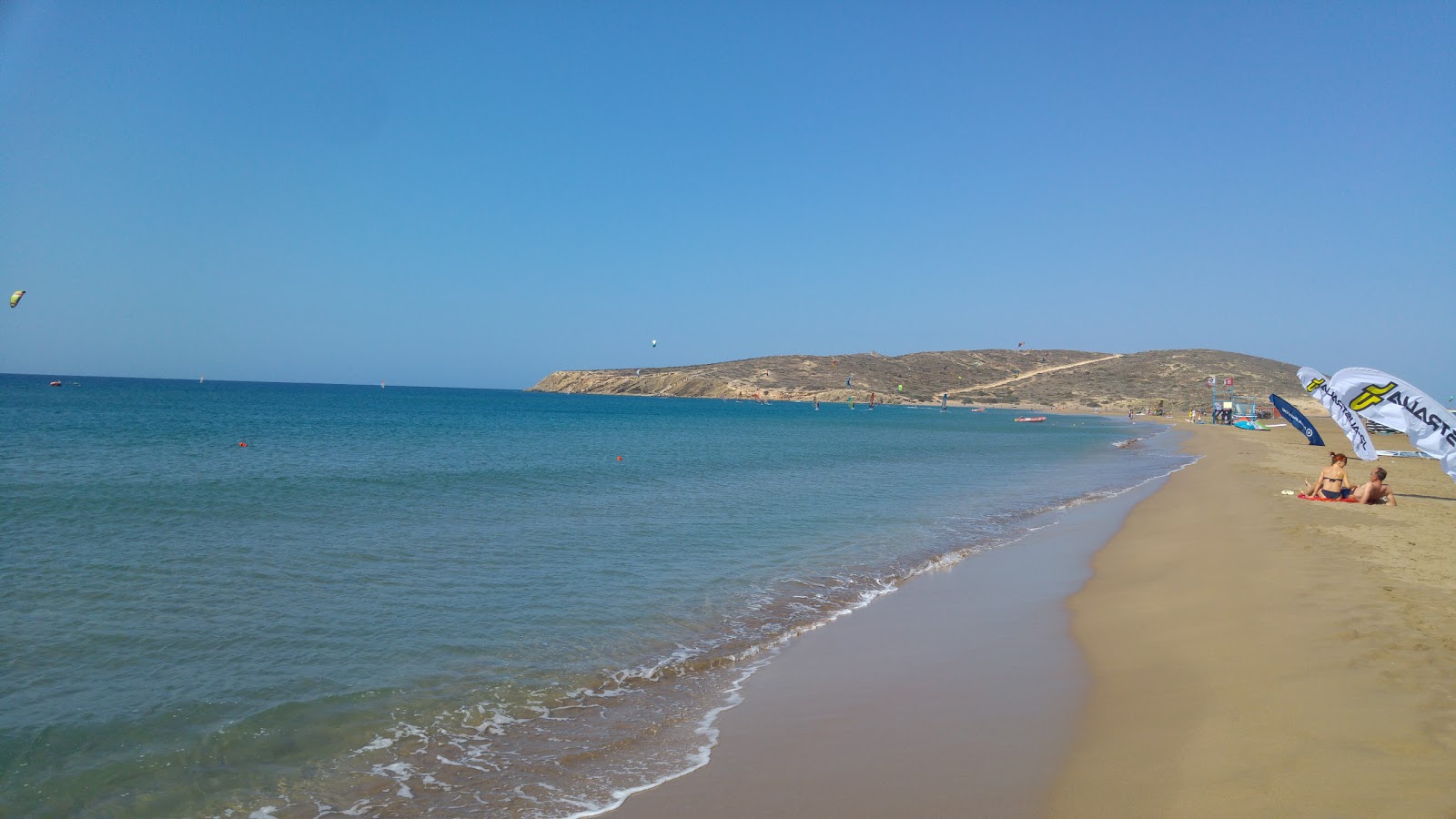Photo of Prasonisi Beach with brown sand surface