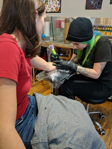 Explore e.t. tattoo ideas, creative tattoo ideas in Baldwinsville, available at Tymeless Tattoo