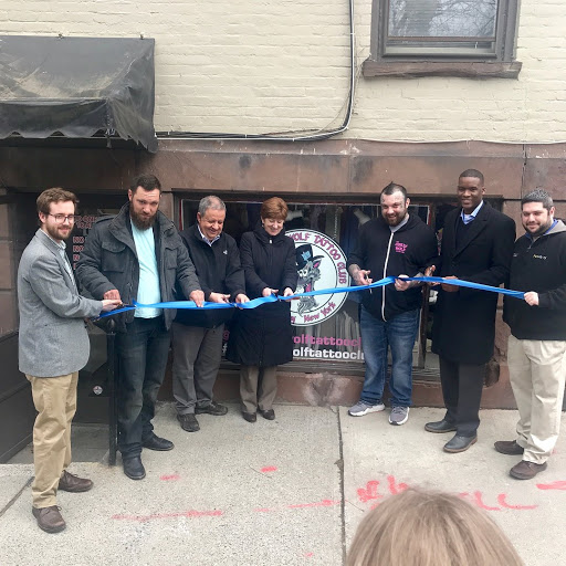 Explore forbidden love tattoo ideas, creative tattoo ideas in Albany, available at The Curly Wolf Tattoo Club