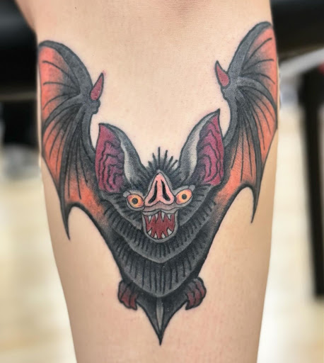 Explore animal tattoo ideas for men, creative tattoo ideas in Port Orange, available at Electric Shark Tattoo Studio