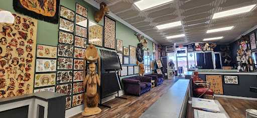 Explore 1975 tattoo ideas, creative tattoo ideas in Medina, available at Scapegoat Tattoos