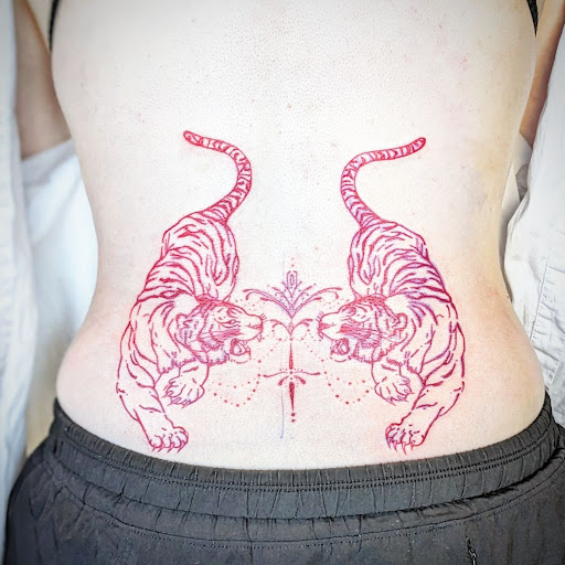 Explore darth vader tattoo ideas, creative tattoo ideas in Roseville, available at Sacred Arrow Studio