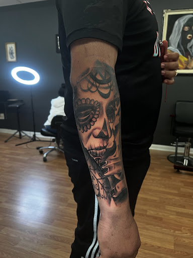 Explore phases of the moon tattoo ideas, creative tattoo ideas in Mableton, available at Forever Loyal Studio