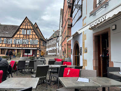 Au château fleuri à Eguisheim
