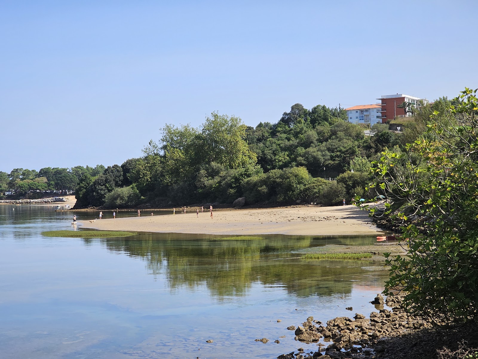 Foto von Playa del Tostadero umgeben von Bergen