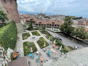 Vue des toits de Lausanne