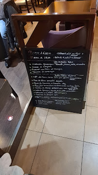 Menu / carte de Restaurant l'Excuse à Paris