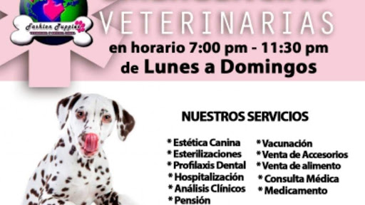 Veterinaria Fashion Puppies Sucursal Las anclas