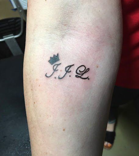 Explore solid black tattoo ideas, creative tattoo ideas in Debary, available at Cold Heart Tattoos