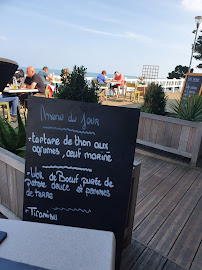Café de la Plage à Saint-Quay-Portrieux carte