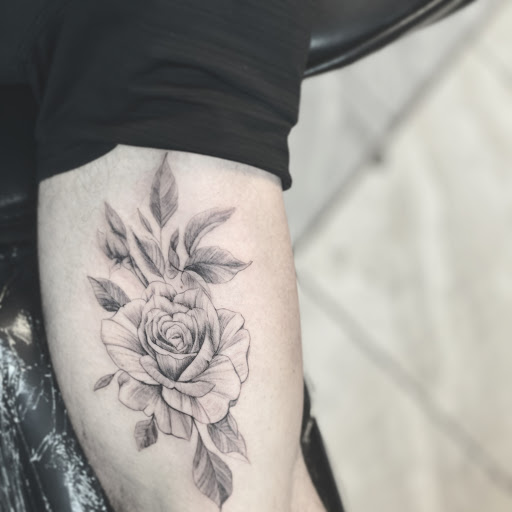 Explore pinterest flower tattoo ideas, creative tattoo ideas in Cambridge, available at Hidden Vibes Tattoo