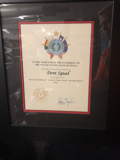 Auto Dent Removal Service «Dent Squad USA», reviews and photos, 6201 Technology Dr #125, Frisco, TX 75033, USA