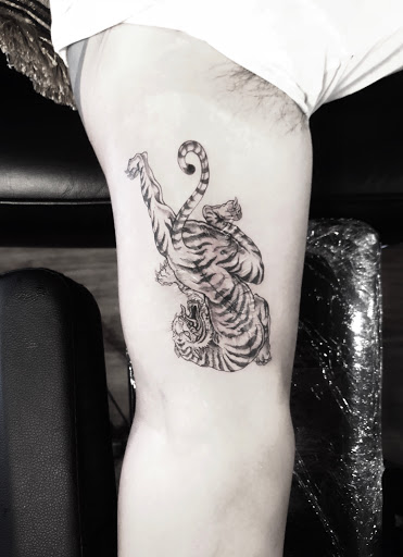 Explore semper fi tattoo ideas, creative tattoo ideas in El Monte, available at Baron Art Tattoo & Piercing Studio El Monte