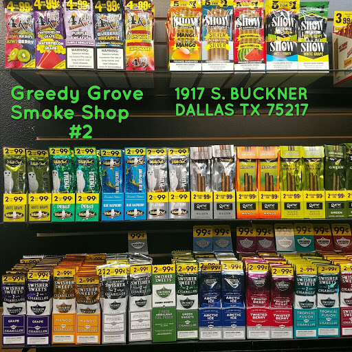 Tobacco Shop «Greedy Grove Smoke Shop #2», reviews and photos, 1917 S Buckner Blvd, Dallas, TX 75217, USA
