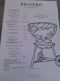 Menu du Restaurant - Le Chateau D'Arnay à Arnay-le-Duc